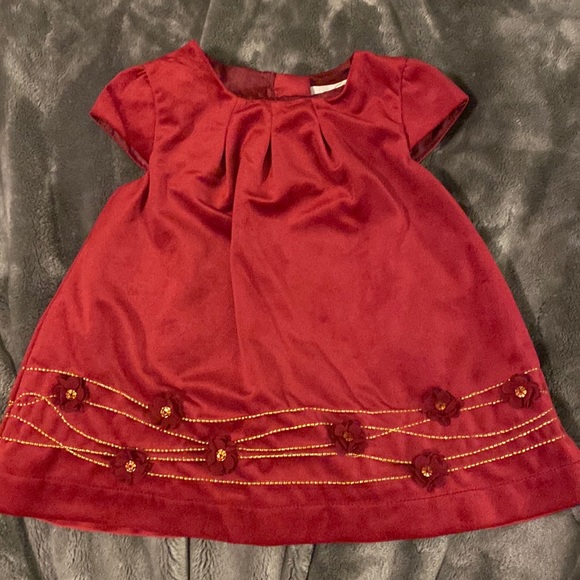 Polly Flinders Other - Heirloom Polly Flinders velvet dress size 6/9m